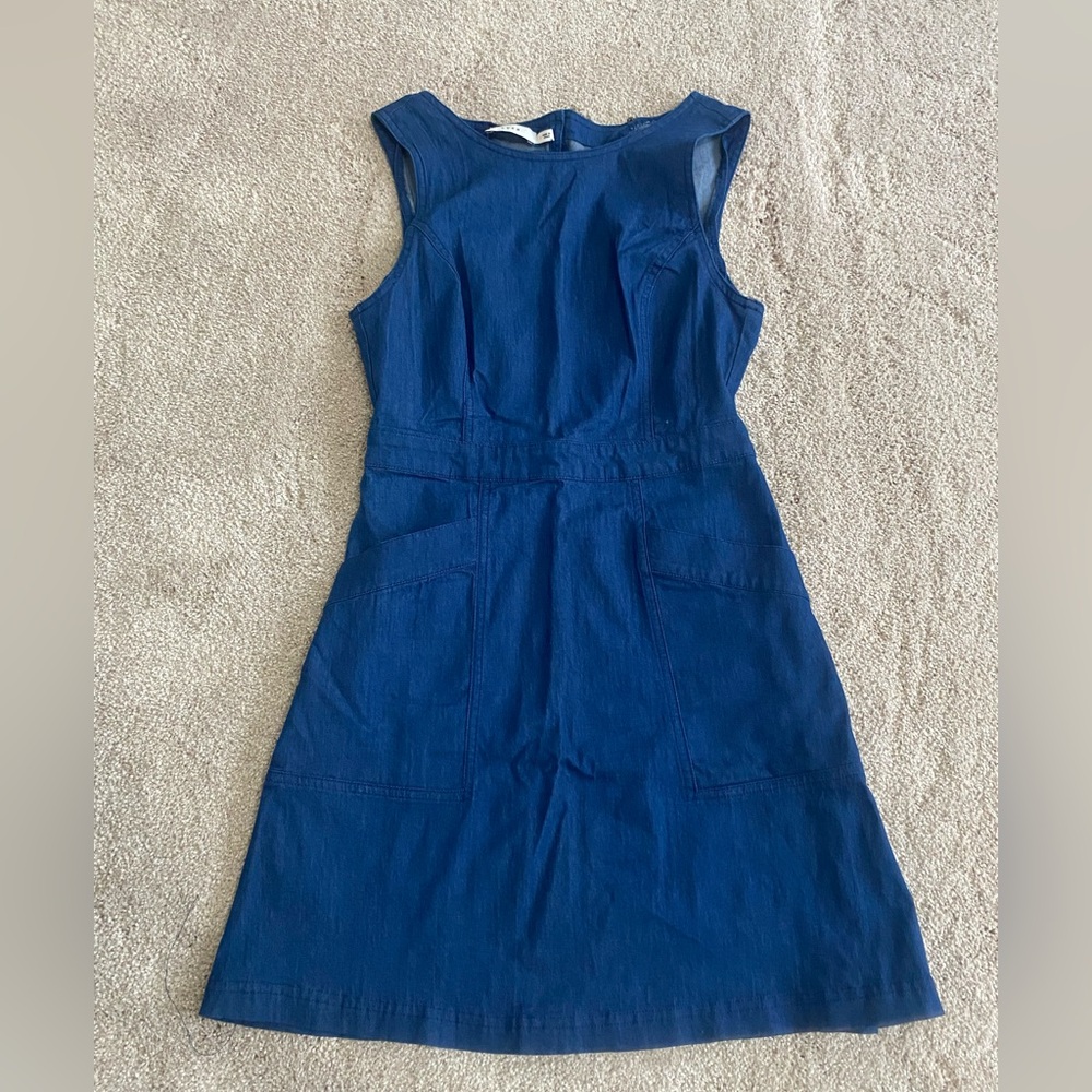 LUSH Sleeveless Denim Dress